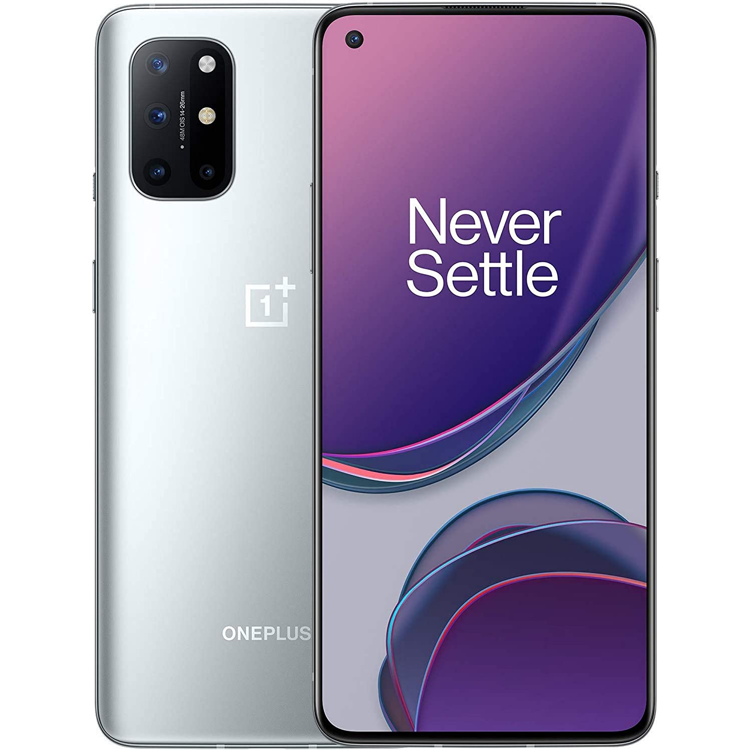 OnePlus 8T 5G (Lunar Silver, 8GB RAM, 128GB Storage)F