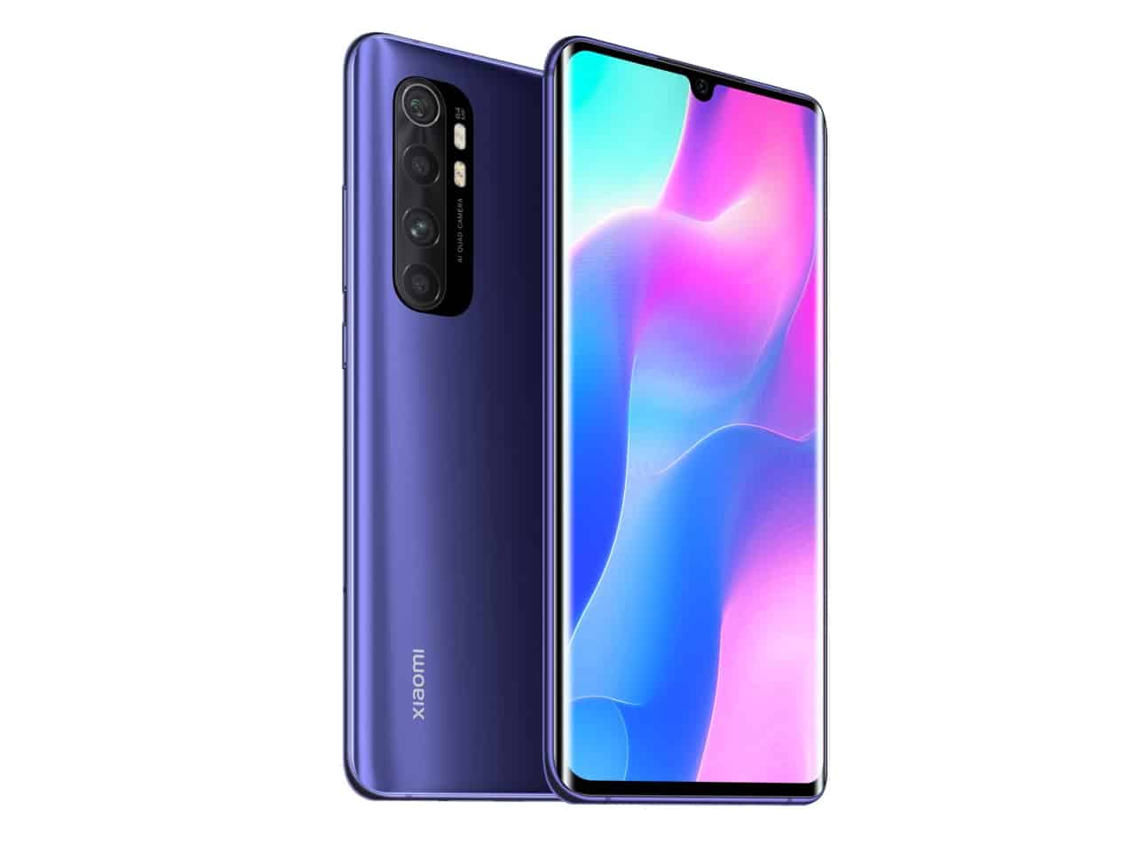 MI Note 10 Lite 6GB RAM / 128GB ROM - 5260 mAh Battery (Purple)