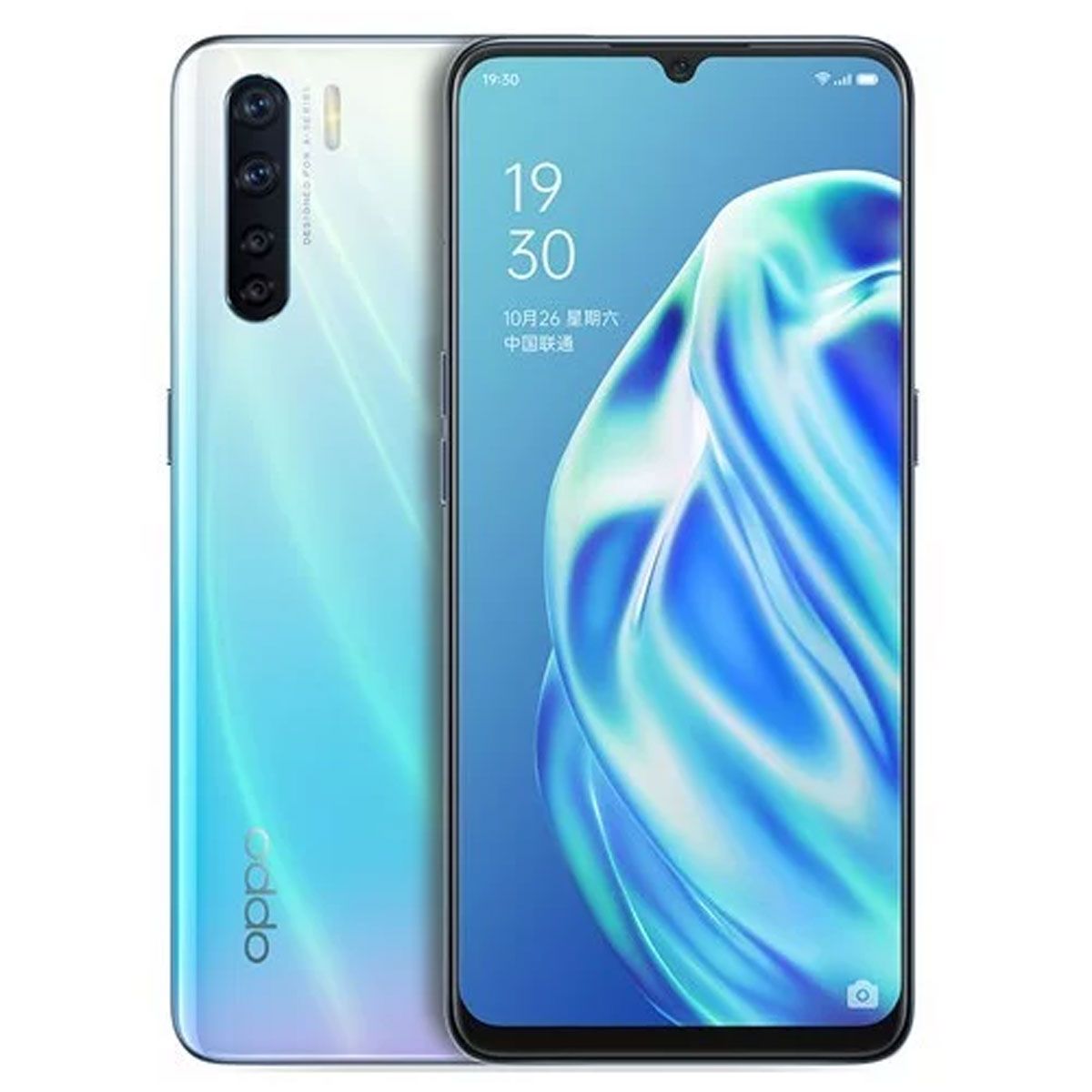 Oppo F15 (8GB RAM / 128GB ROM) With 4025 mAh Battery - Unicorn White