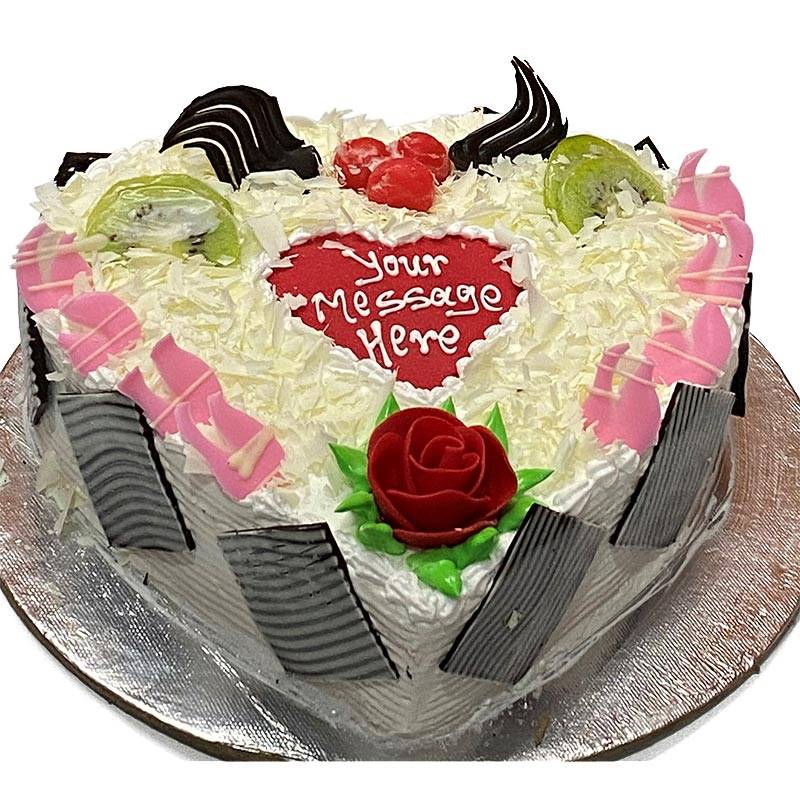 White forest cake