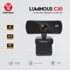 LUMINOUS C30 QUAD HIGH DEF 1440P 2K QUAD HD USB Web Camera Webcam With Built-In Microphone